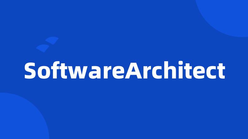 SoftwareArchitect