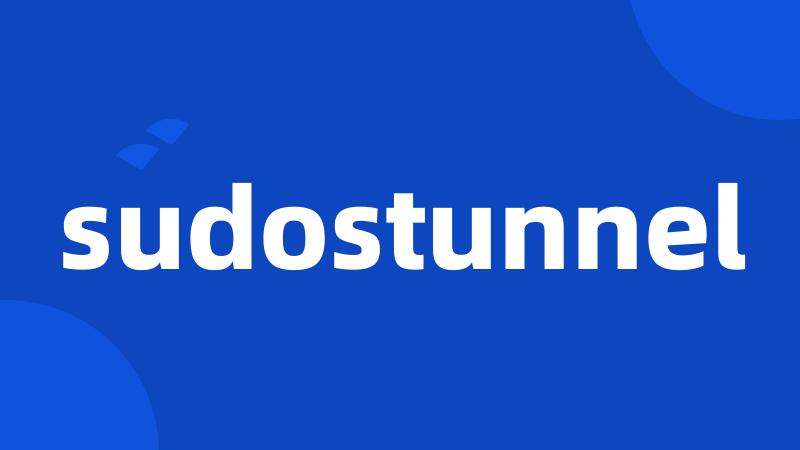 sudostunnel