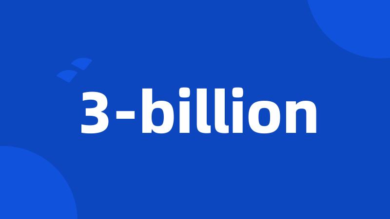 3-billion