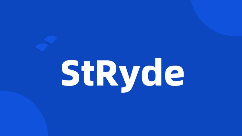 StRyde