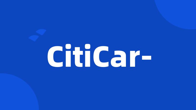 CitiCar-