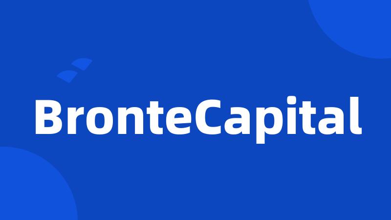 BronteCapital