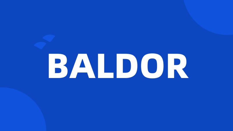 BALDOR