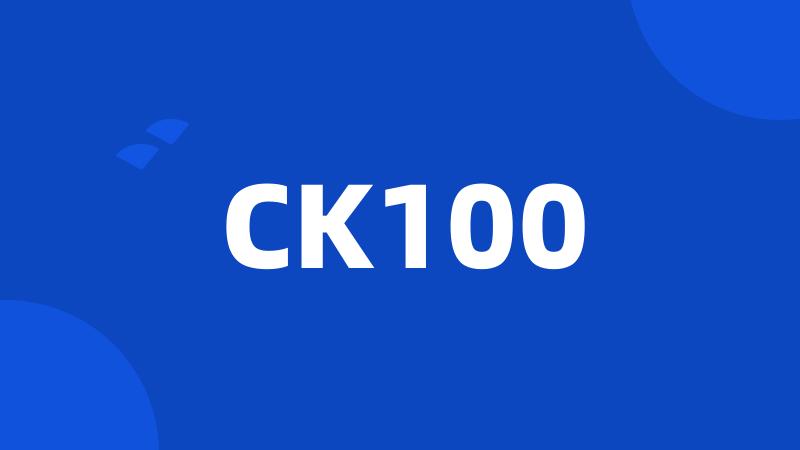 CK100