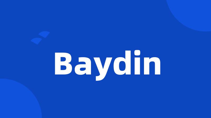 Baydin