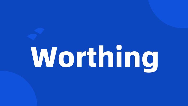 Worthing