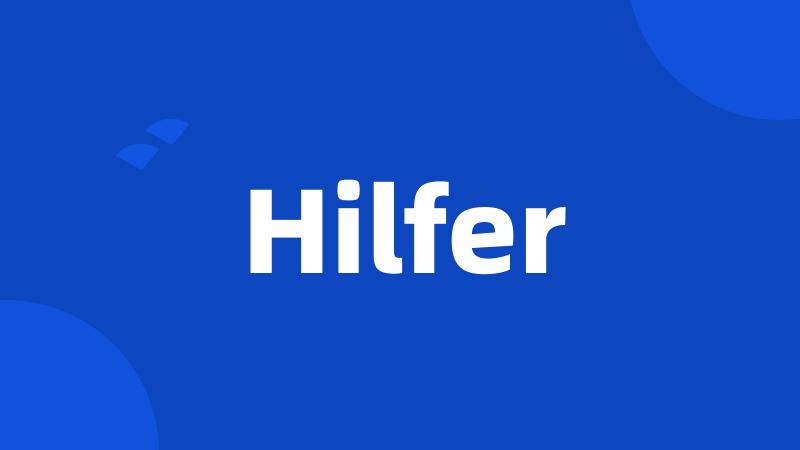 Hilfer