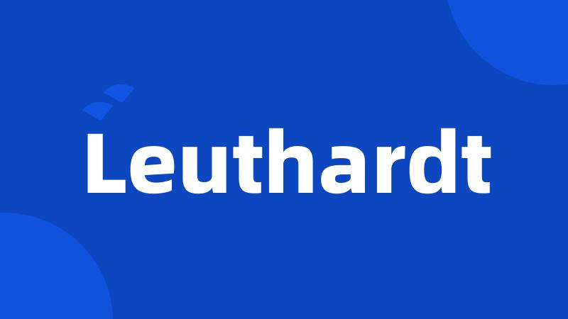 Leuthardt