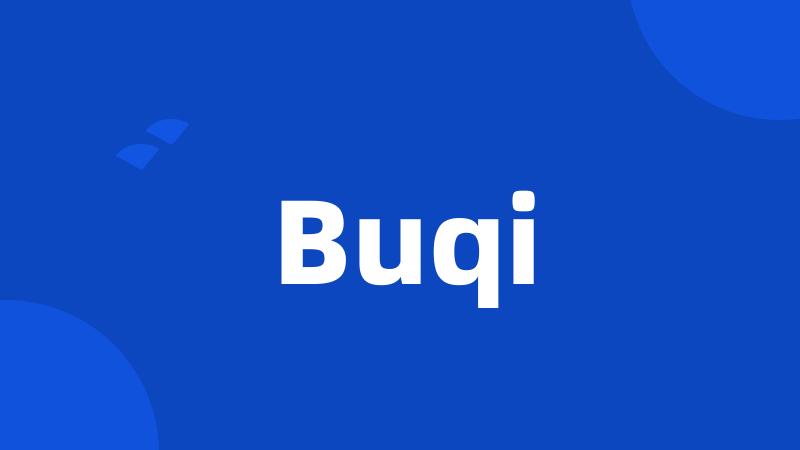 Buqi