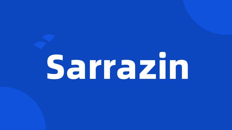 Sarrazin
