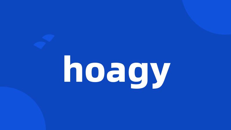 hoagy