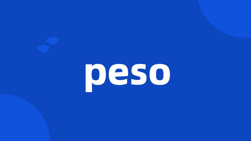 peso