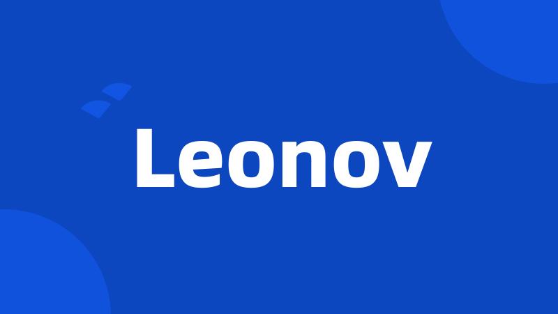 Leonov