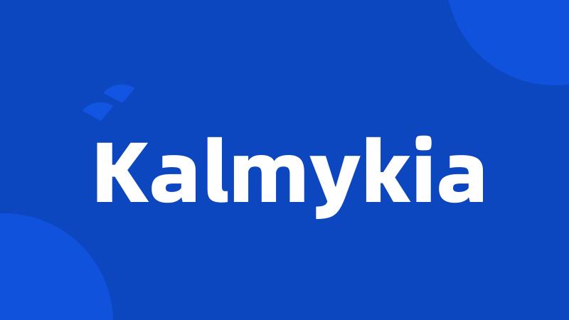 Kalmykia