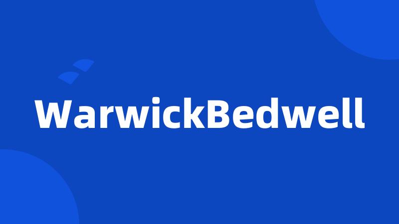 WarwickBedwell