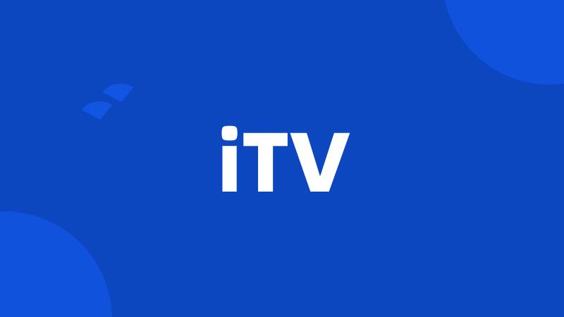 iTV