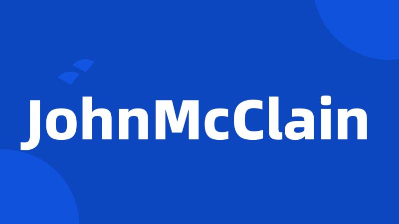 JohnMcClain