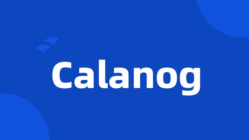 Calanog