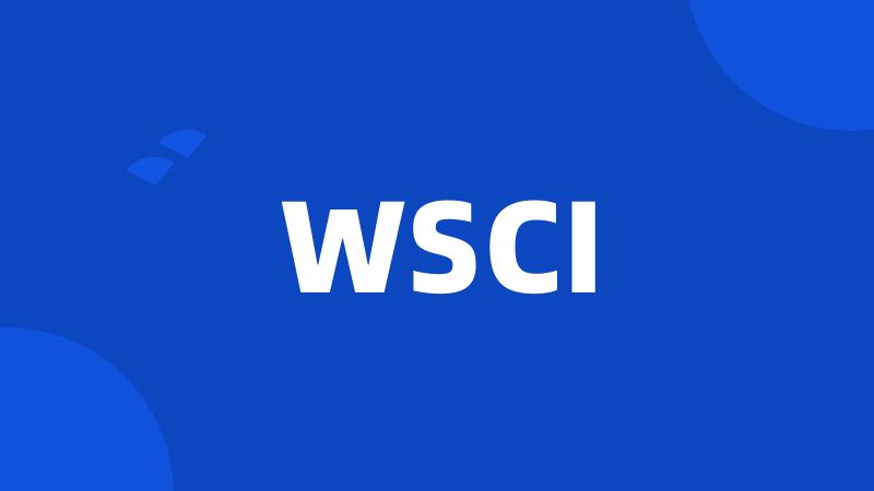 WSCI