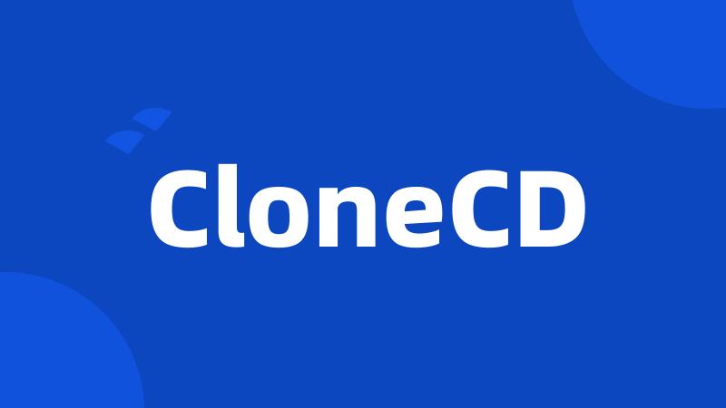 CloneCD