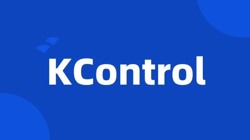 KControl