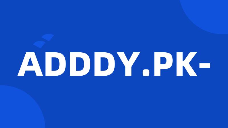 ADDDY.PK-