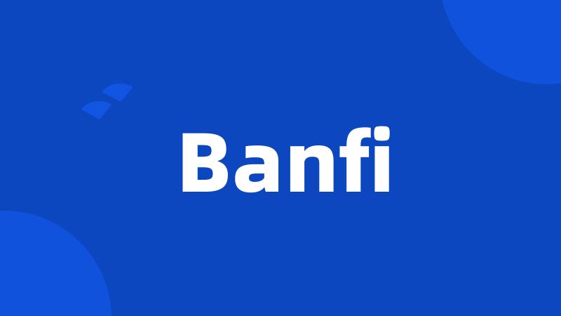 Banfi