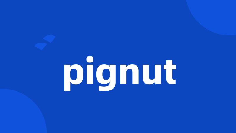 pignut