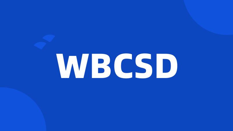 WBCSD