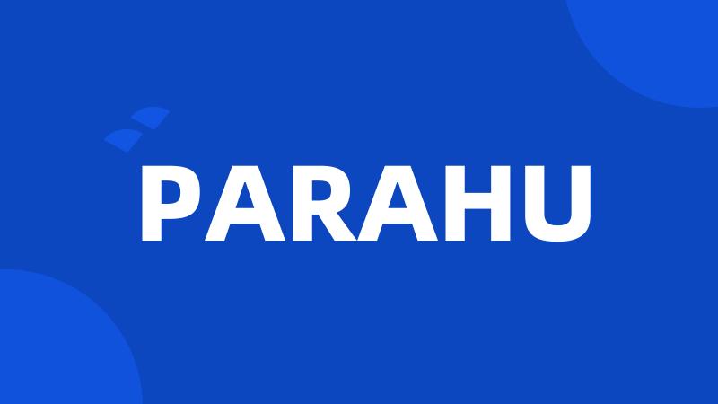 PARAHU