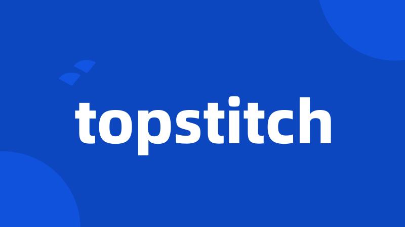 topstitch