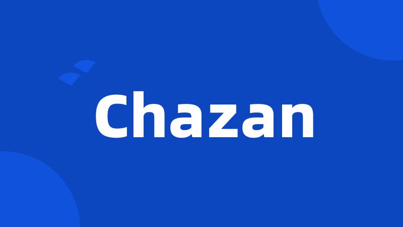 Chazan