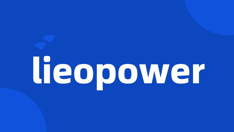 lieopower