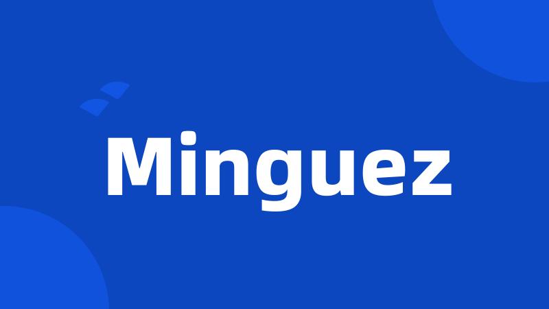 Minguez