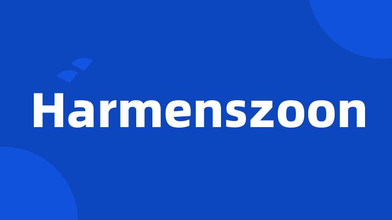 Harmenszoon