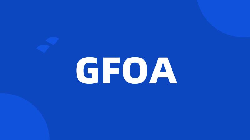 GFOA