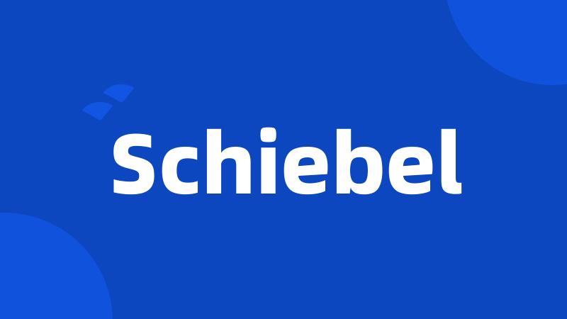 Schiebel