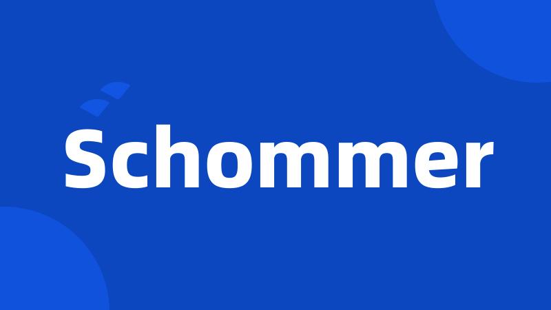 Schommer