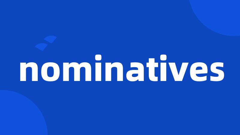 nominatives