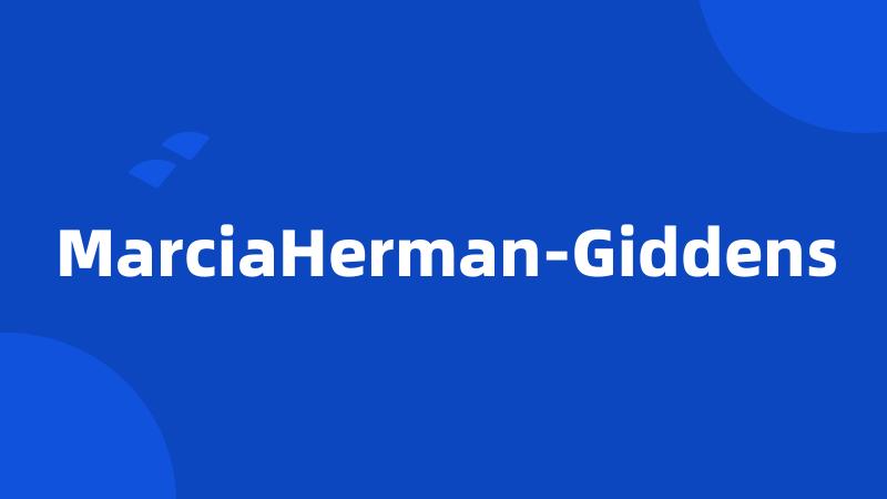 MarciaHerman-Giddens