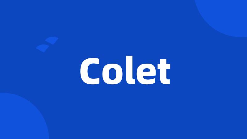 Colet