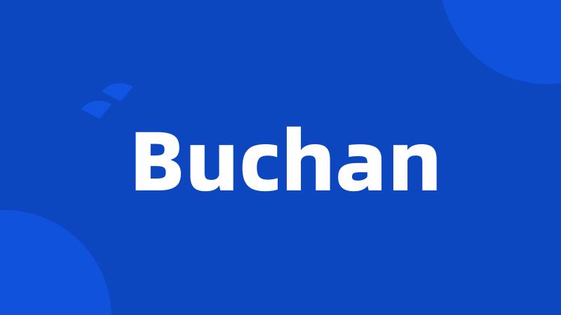 Buchan