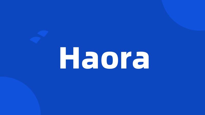 Haora