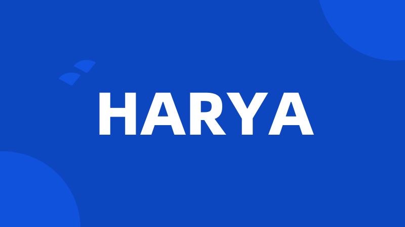 HARYA