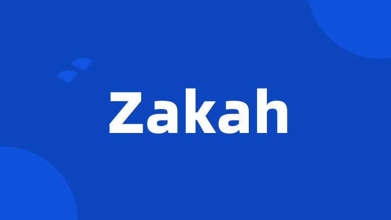 Zakah