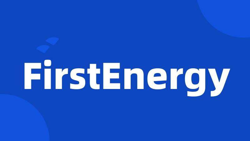 FirstEnergy