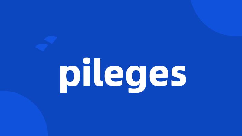 pileges