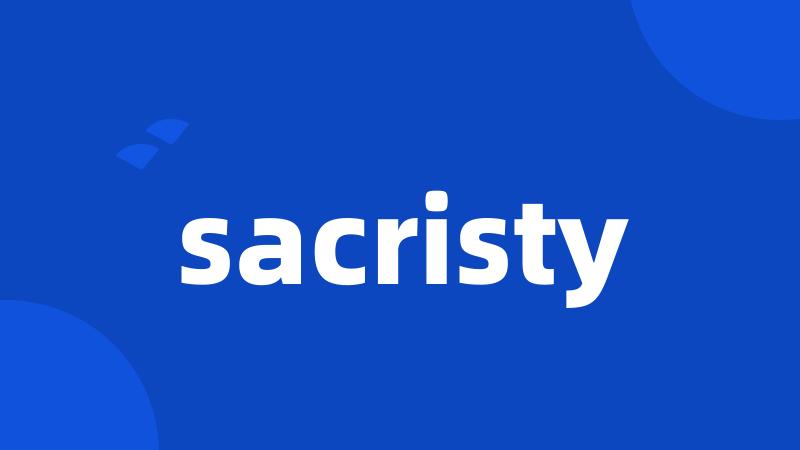 sacristy