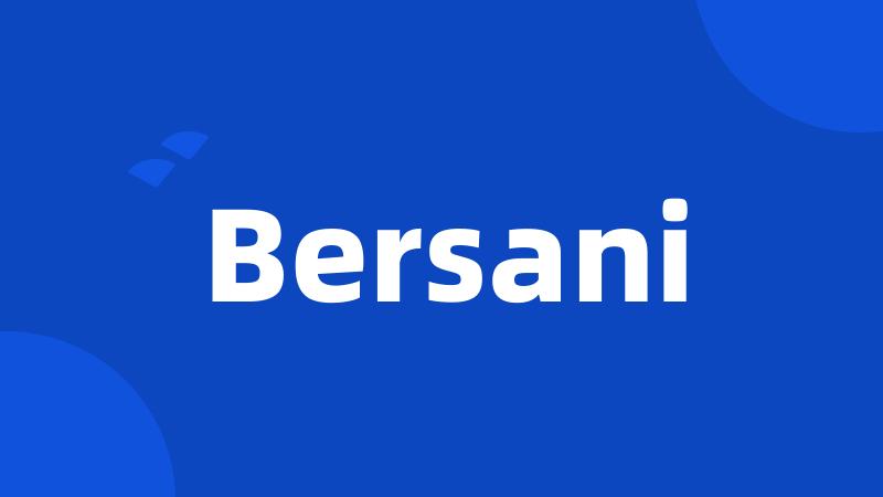 Bersani