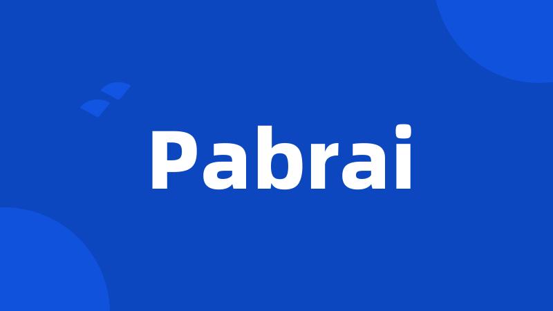 Pabrai